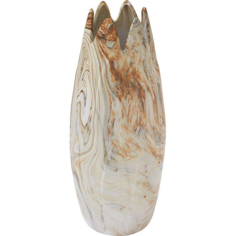 Wrought Studio White Novelty Vase & Reviews Wayfair